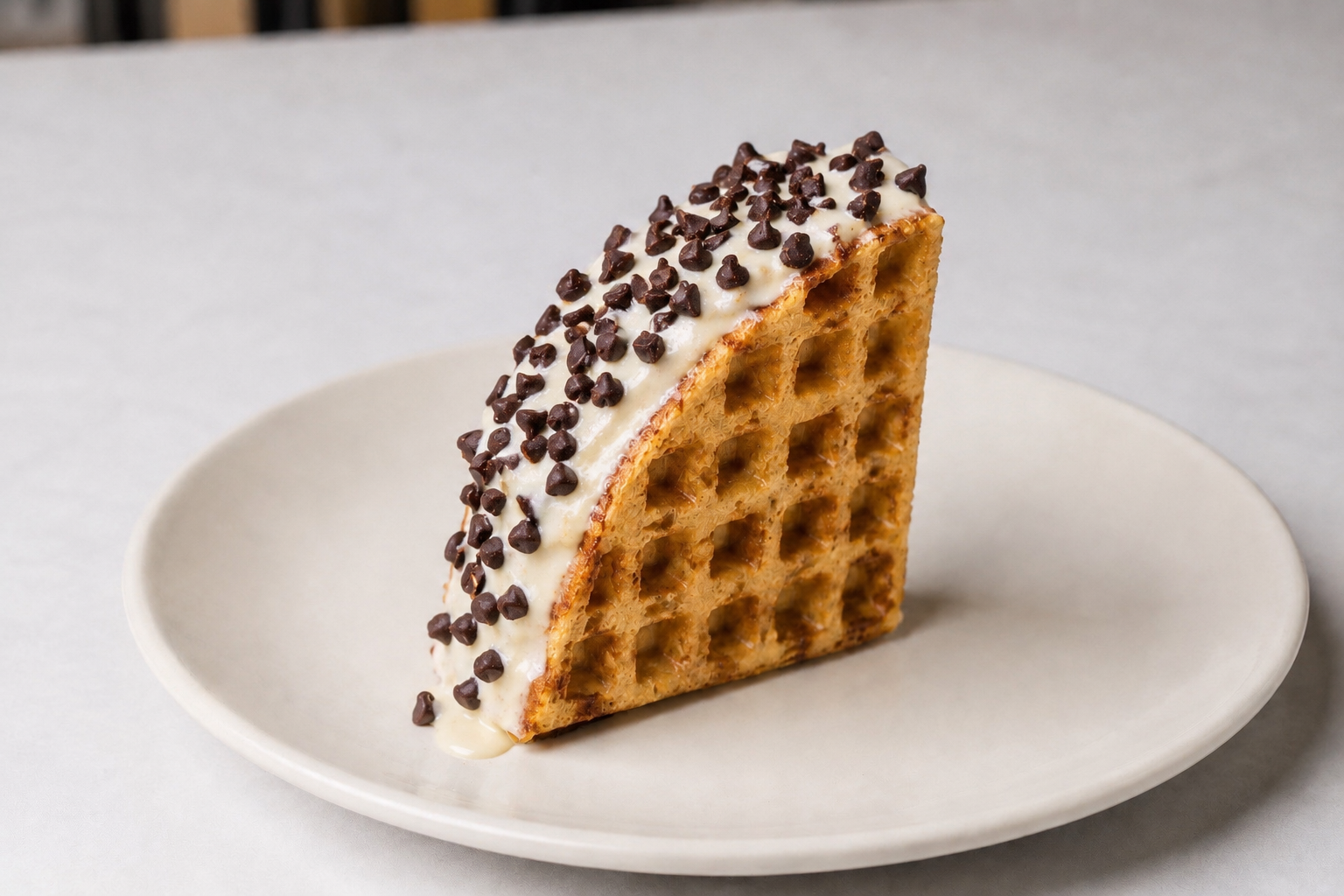 White Chocolate Bliss Waffle